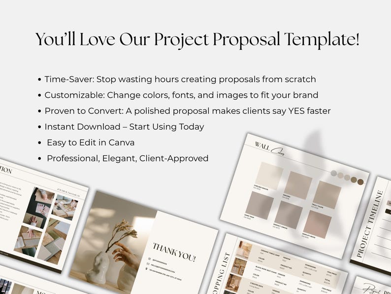 Interior Design Project Proposal Template: Client Presentation ...