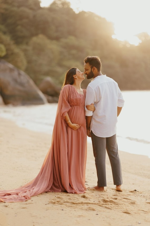 Maternity Dress for Baby Shower | Maternity Infinity Dress for Baby Shower Photo Shoot | Cape Sleeves Maternity Gown |Custom Made Babyshower Maternity Dress for Baby Shower | Maternity Infinity Dress for Baby Shower  Photo Shoot | Cape Sleeves Maternity Gown |custom Made Babyshower - Etsy