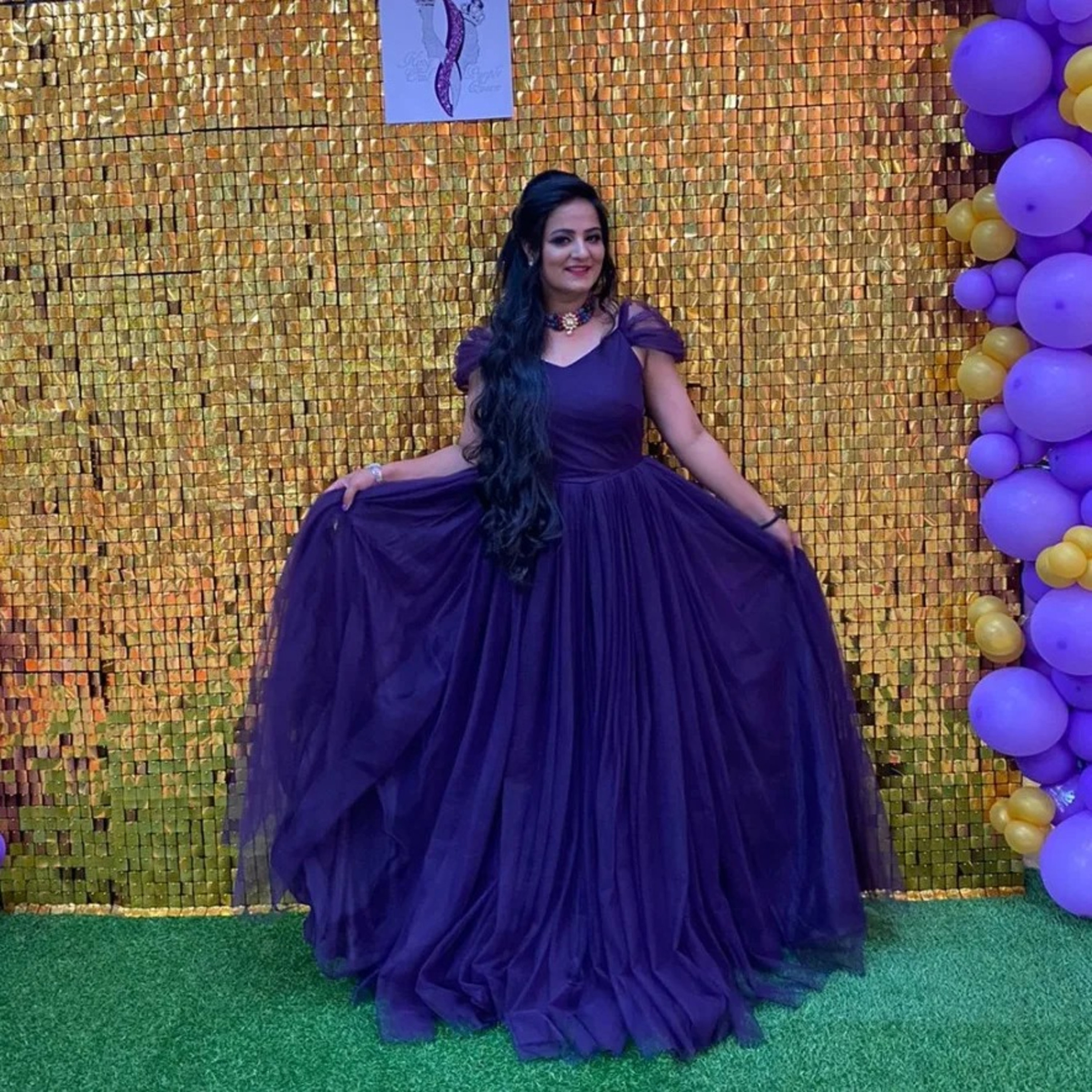 Plus size party wear gowns cheap