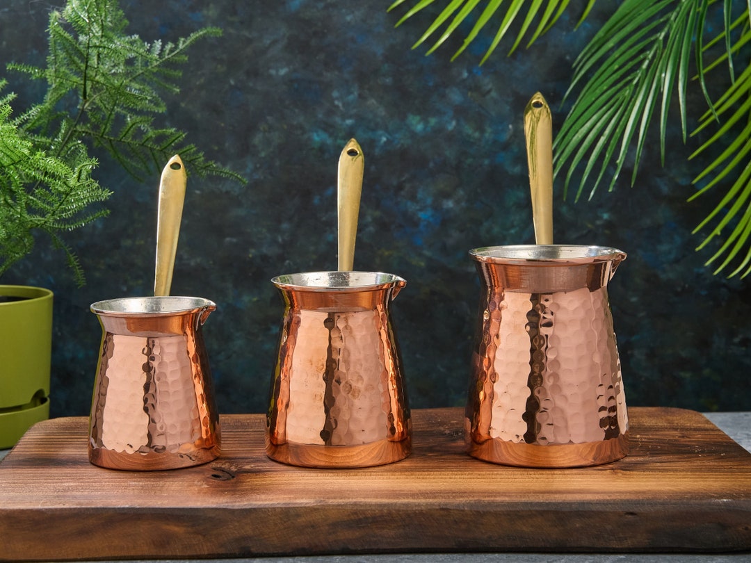 Copper Turkish Coffee Pot Turkish Greek Arabic Coffee Pot Coffee Maker