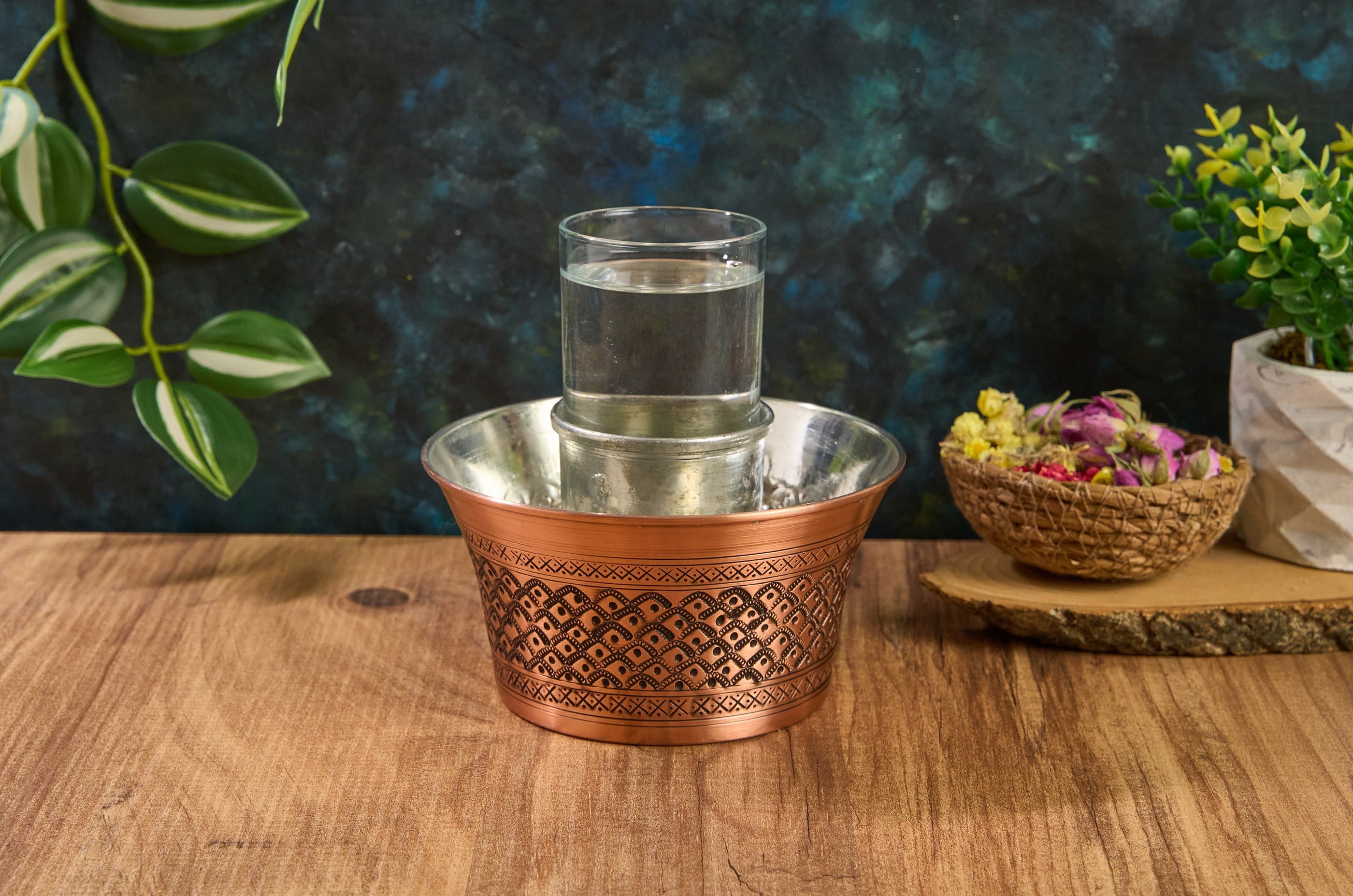 Turkish Raki Cooler , Copper Ehlikeyf, Copper Bucket , Copper Ice