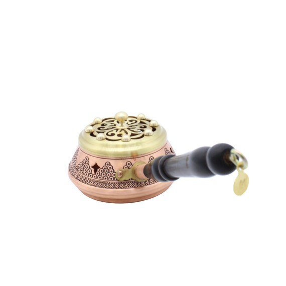 銅製香立て、銅製香炉、銅製香炉、香炉 - Etsy 日本