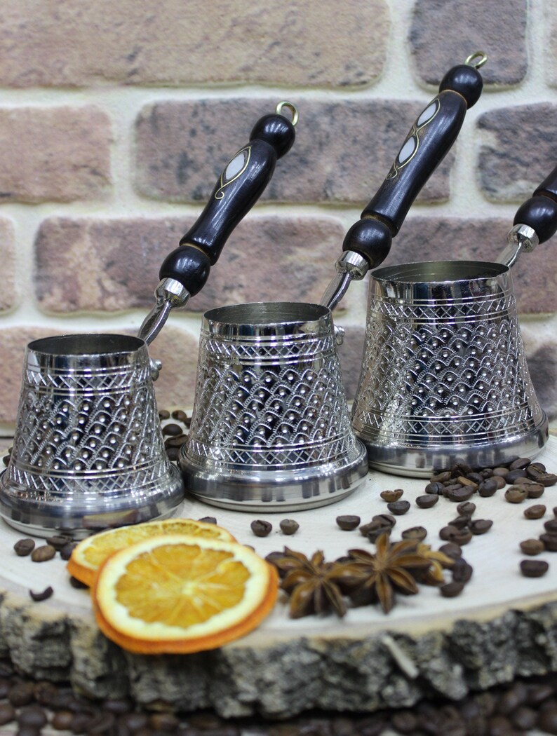 Copper Coffee Pot Compatible With Induction Stove Electric Stove, Cezve