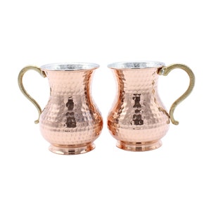 Handmade Copper Mug, Mug Handcrafted, Copper Drinkware Glass, Hammared Copper Mug, Turkish Copper Mugs, Ayran Masrapa Mug, Copper Drinkware