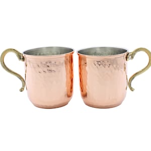 Moscow Mule Mug, Moscow Mule, Handmade Copper Mug, Copper Drinkware Glass, Hammared Copper Mug, Copper Cocktail Mug, Copper Drinkware