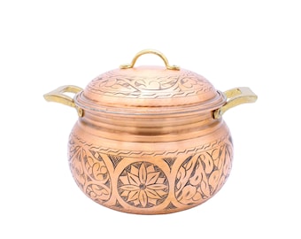 Handmade Copper Cooking Pot, Turkish copper casserole pot set, Copper Pot, Cookware, Modern Copper, Copper Cookware