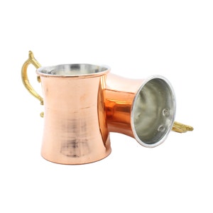 Moscow Mule Mug, Moscow Mule, Handmade Copper Mug, Copper Drinkware Glass, Hammared Copper Mug, Copper Cocktail Mug, Copper Drinkware