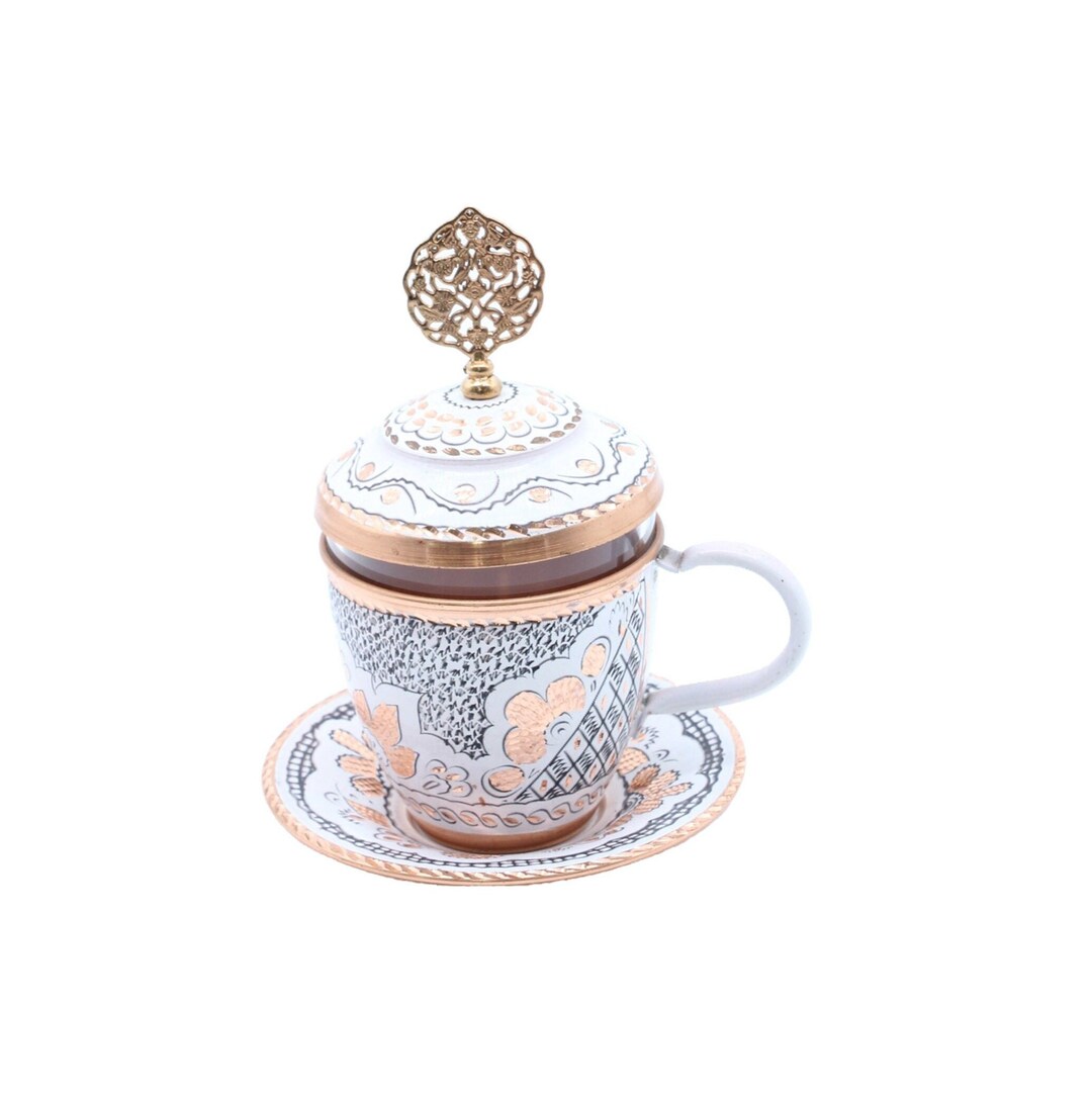 Copper Tea Cups, Copper Espresso Cup, Turkish Tea Cup Copper, Copper ...