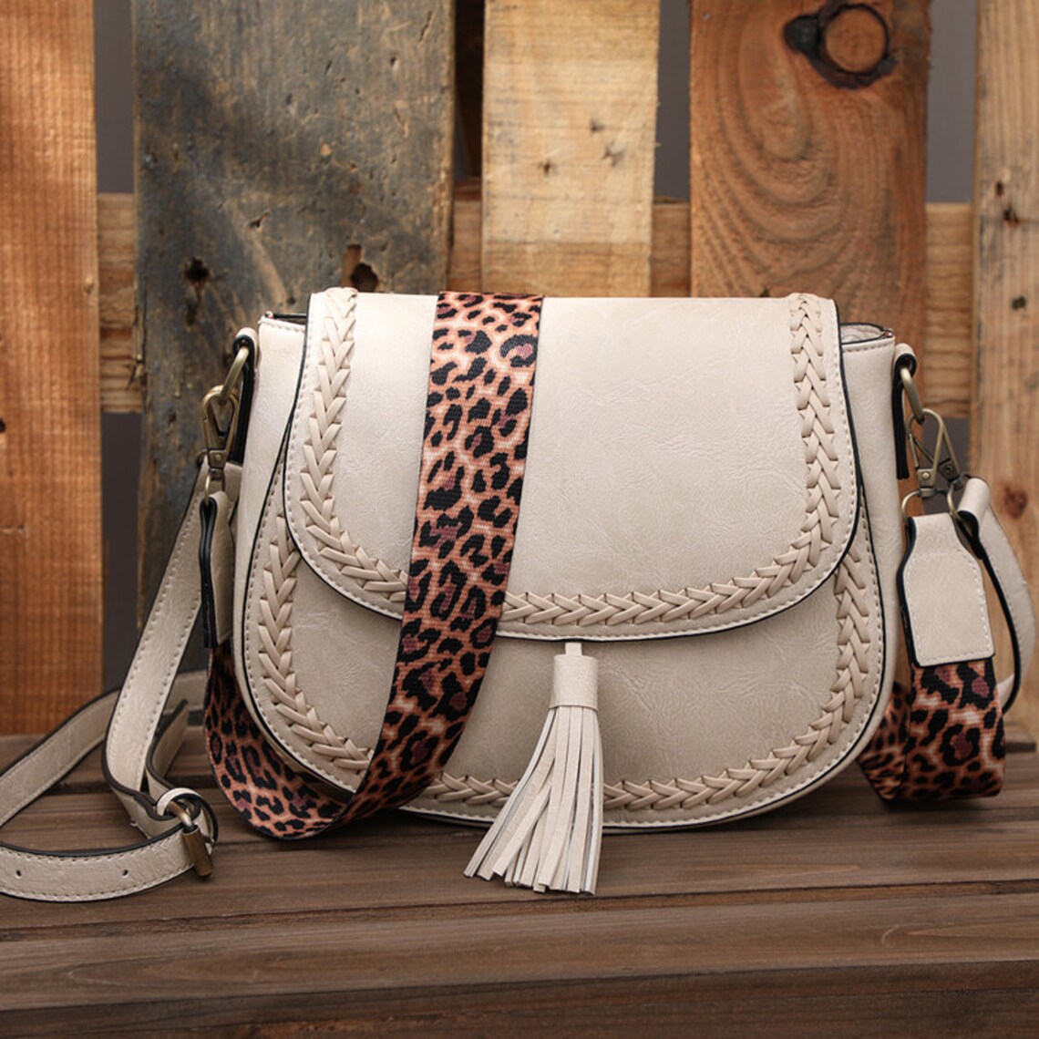 Shoulder Bag Leather With Wide Strap Leather Bag Women Etsy