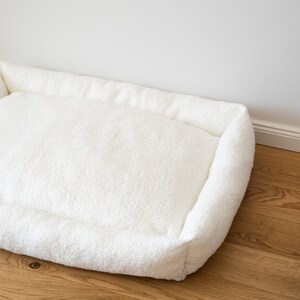 Stylish minimalistic warm pet bed for dogs and cats Comfy Soft Cats Bed Warm Kitten Nest Cave BUBLIKOVA image 10