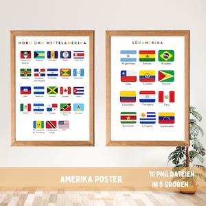 Amerika Flagge Poster,Klassenzimmer Wandkunst,Sofort Download