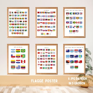 Flaggen der Welt bundle, Kindergaten,Schule,Klassenzimmer Wandkunst,Sofort Download