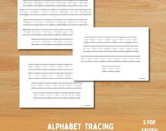 Alphabet Tracing,Digital download,Deutsche