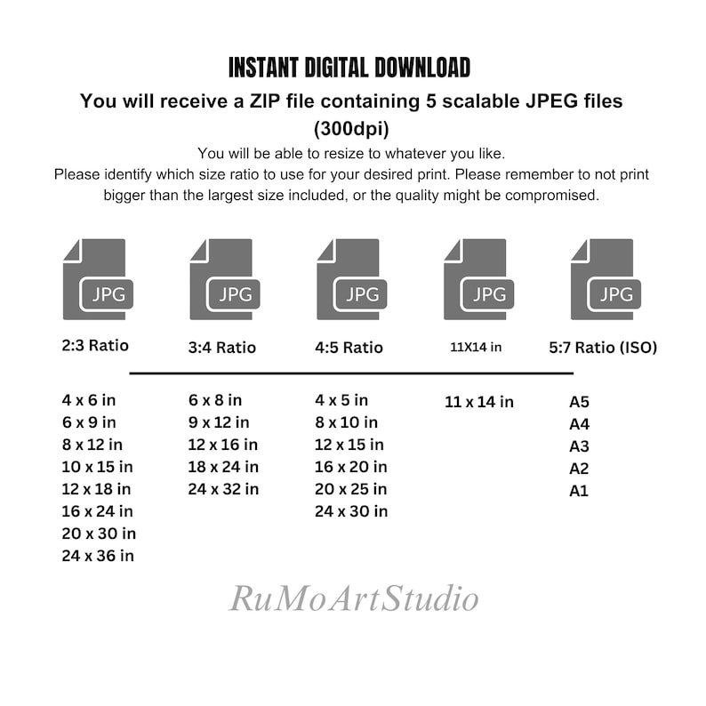 Bamboo Sumie Painting Printable Wall Artminimal Zen Etsy UK