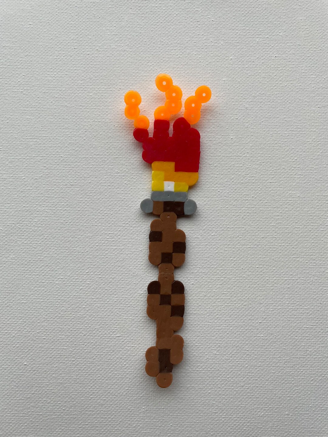Torch Perler Beads or Keychain Etsy
