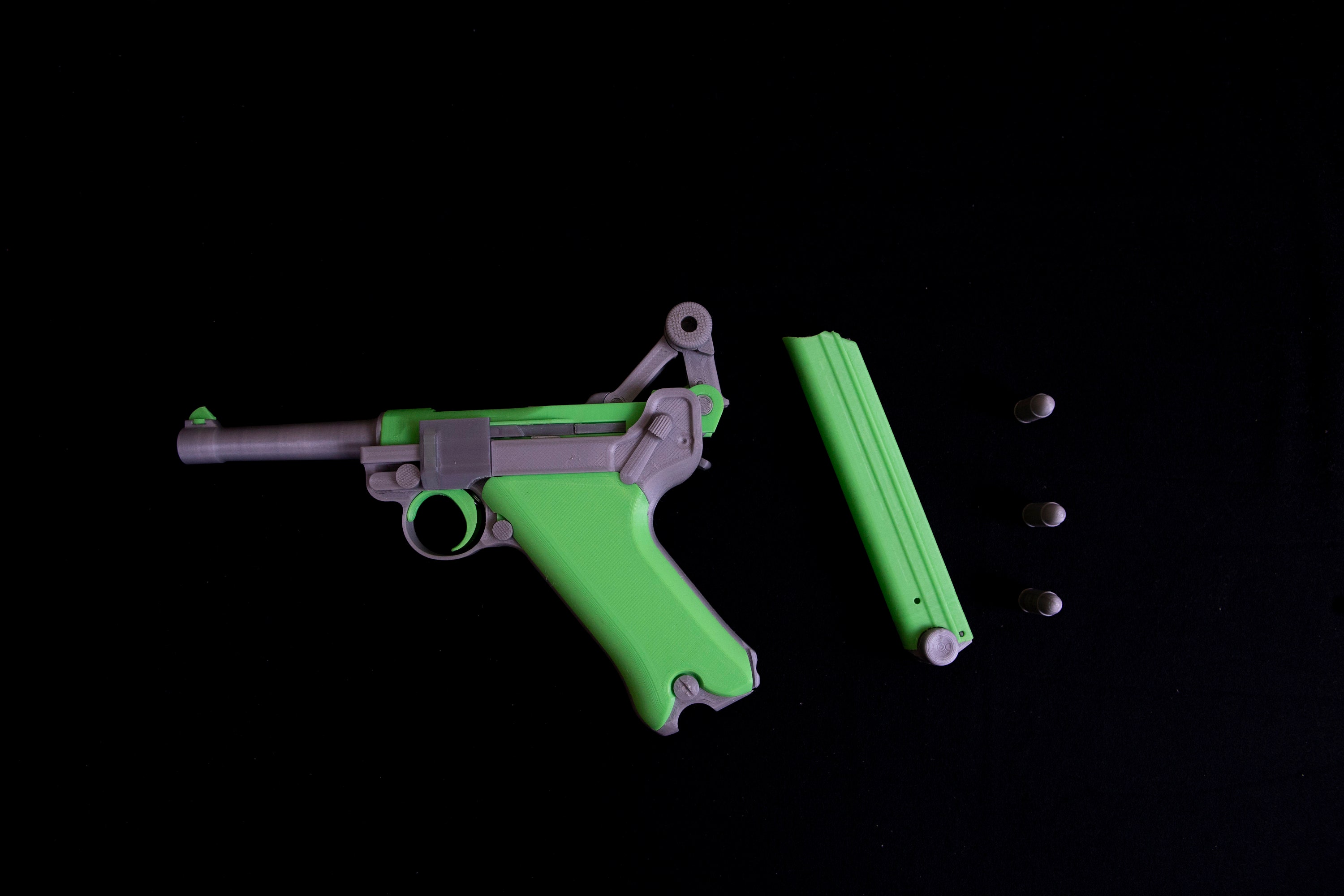 Luger P08 3D Printable STL - Etsy