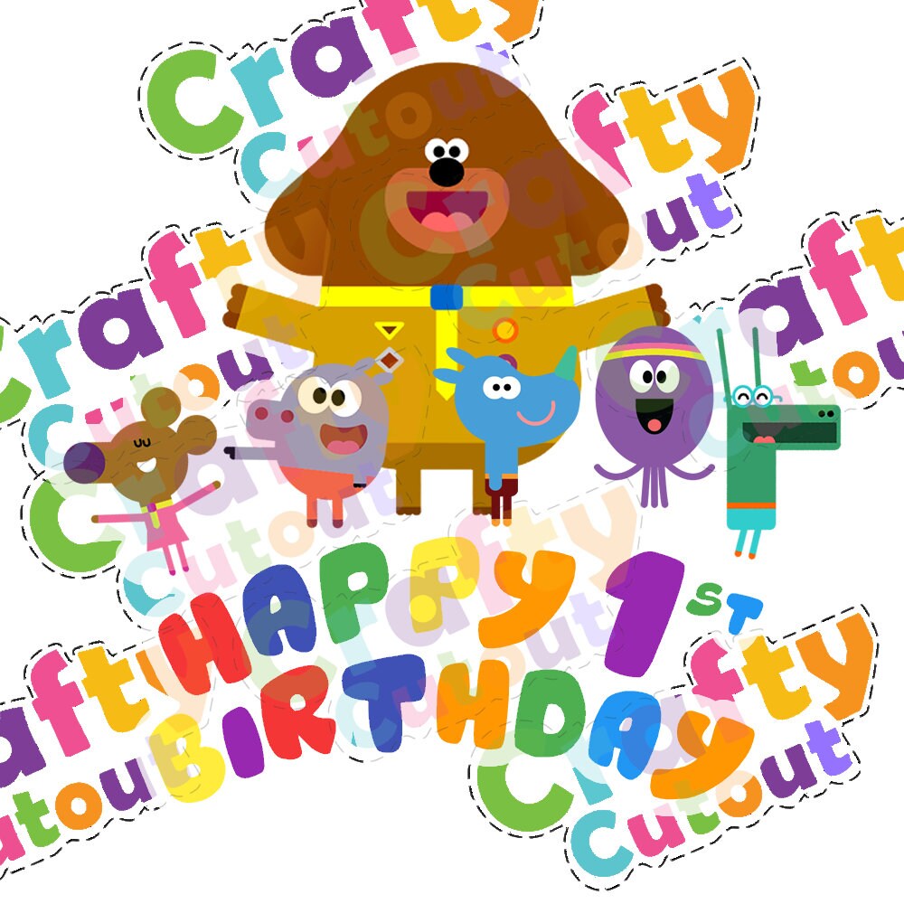 Tag (Hey Duggee) SM287 Divertente Per Famiglia, Amici E Tifosi, Multicolore, Taglia Unica