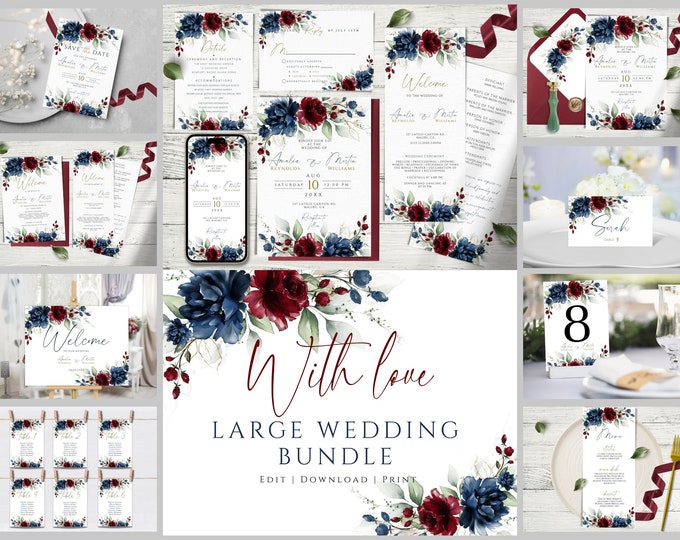 Wedding Invitation Set