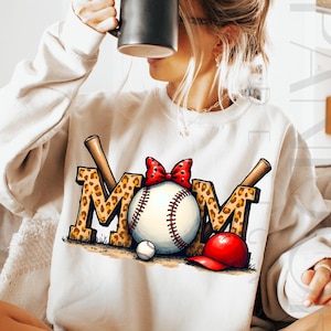 Baseball Mom Png, Leopard Baseball Png, Baseball Mom Clipart, Baseball Life Png, Game Day Png, Sublimation Baseball Mom, Leopard Mom Png