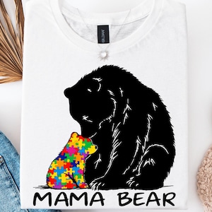 Mama Bär Autismus Png, Autismus Mutter Png, Puzzleteil Bär Png, Autismus Bewusstsein Png, Autismus Stolz Png, Mama Bär Png, Autismus Bär Clipart