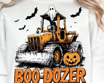 Boo Dozer Png, Halloween Divertido Png, Fantasma Divertido Png, Juego de Palabras de Halloween Png, Niño de Halloween Png, Niño de Halloween Png, Humor de Halloween Png, Boo Png