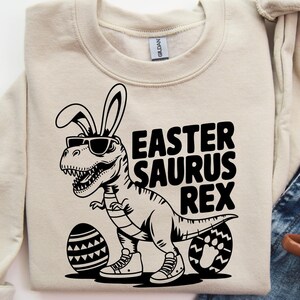 Eastersaurus Rex Svg Png, Páscoa T-Rex Svg, Dinossauro Páscoa Svg, Engraçado T-Rex Páscoa Svg, Dino Coelho Svg, Páscoa Dinossauro Camisa Svg Png