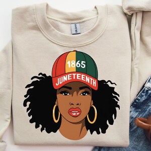 Juneteenth Afro Woman Png, Black Woman Png, Juneteenth Png, African American Png, 1865 Juneteenth Png, Melanin Queen Png, Black History Png