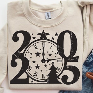 2025 Svg Png, New Years Svg, Happy New Year Svg, Vintage 2025 Svg, Christmas Svg, Popular Svg, Christmas Shirt Design Svg, 2025 Shirt Design