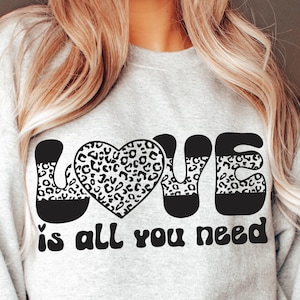 Love Is All You Need Svg Png, Love Quote Svg, Romantic Love Svg, Valentine’s Day Svg, Valentine Gift, Love Saying Svg, Love and Heart Svg