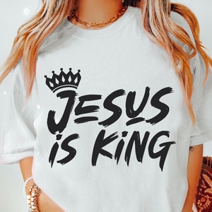 Jesus ist König Schutzengel-Svg Png, Glaubens-Svg, Bibel-Vers-Svg, Christliche Zitate-Svg, Jesus-Svg, Kind Gottes-Svg, Religiöses-Svg Png