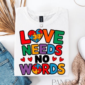El amor no necesita palabras Png, Conciencia del autismo Png, Cita de neurodiversidad Png, Autismo Png, Apoyo al autismo Png, Cita inspiradora sobre autismo Png