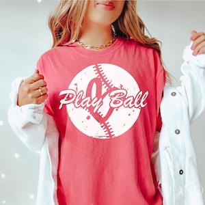 Play Ball Svg Png, Baseball Svg, Softball Svg, Cut File, Cricut, Silhouette Eps Dxf Pdf Sublimation Print Design Instant Download Vector