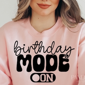 Mode anniversaire Svg, conception de chemise d'anniversaire, fichiers Svg d'anniversaire pour Cricut, Svg de célébration d'anniversaire, Silhouette Eps Dxf Pdf, fer sur le transfert