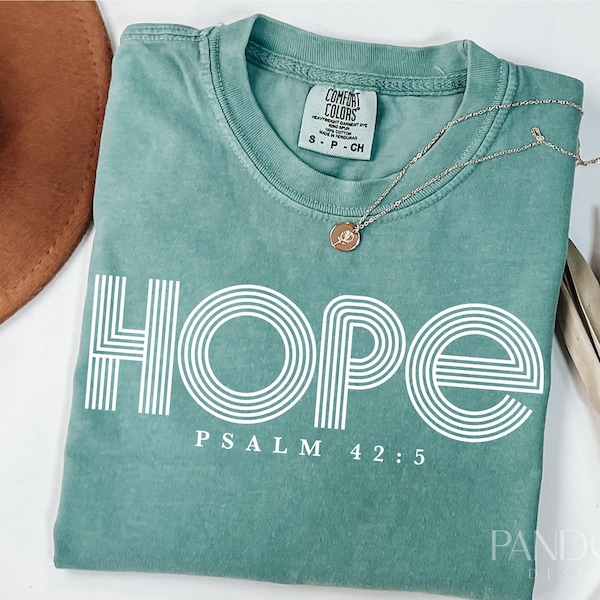 Hope Svg Png, Inspirational Svg, Bible Verse Svg, Psalm 42:5 Svg, Jesus Svg, Church Svg Shirt Design, Scripture Svg, Faith Svg Religious Svg