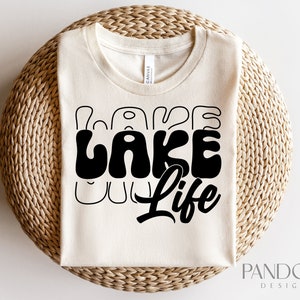 Lake Life Svg, Summer Svg, Funny Lake Svg Quotes Shirt Design, Familiy Vacation Svg, Lake Vibes Svg Cut File for Cricut, Silhouette Eps Dxf