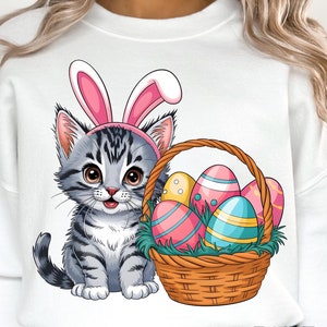 Chat De Pâques Png, Pâques Png, Pâques Enfants Png, Amateurs De Chats Png, Joli Chat De Pâques Png, Animaux De Pâques Png, Lapins De Pâques Png