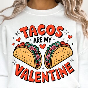 Taco's zijn mijn Valentijn png, Mexicaanse valentijn png, Valentijnsdag png, XOXO png, grappige valentijn png, schattige valentijn png, valentijnskaart png