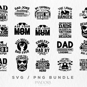 Pacote de SVG para Pai, Pacote de SVG para Dia dos Pais, Pacote de SVG com Citações de Pai, Coleção SVG de Super Pai, SVG "O Melhor Pai de Todos os Tempos", Download Instantâneo de SVG para Paternidade