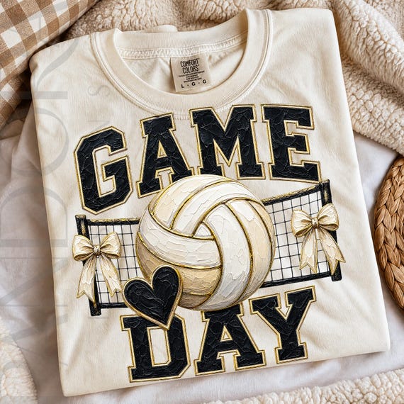 Volleyball Game Day Png, Coquette Volleyball Design, Volleyball Mom Sublimation