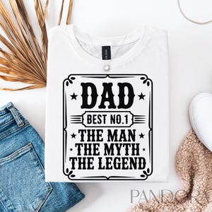 Vatertagssugs-Svg Png, Papa die Legende-Svg, die Mann-Mykosen-Legende-Svg, der beste Vati-svg aller Zeiten, Vati-Zitat-Svg, starker Vati-Svg, klassischer Vati-Svg Png