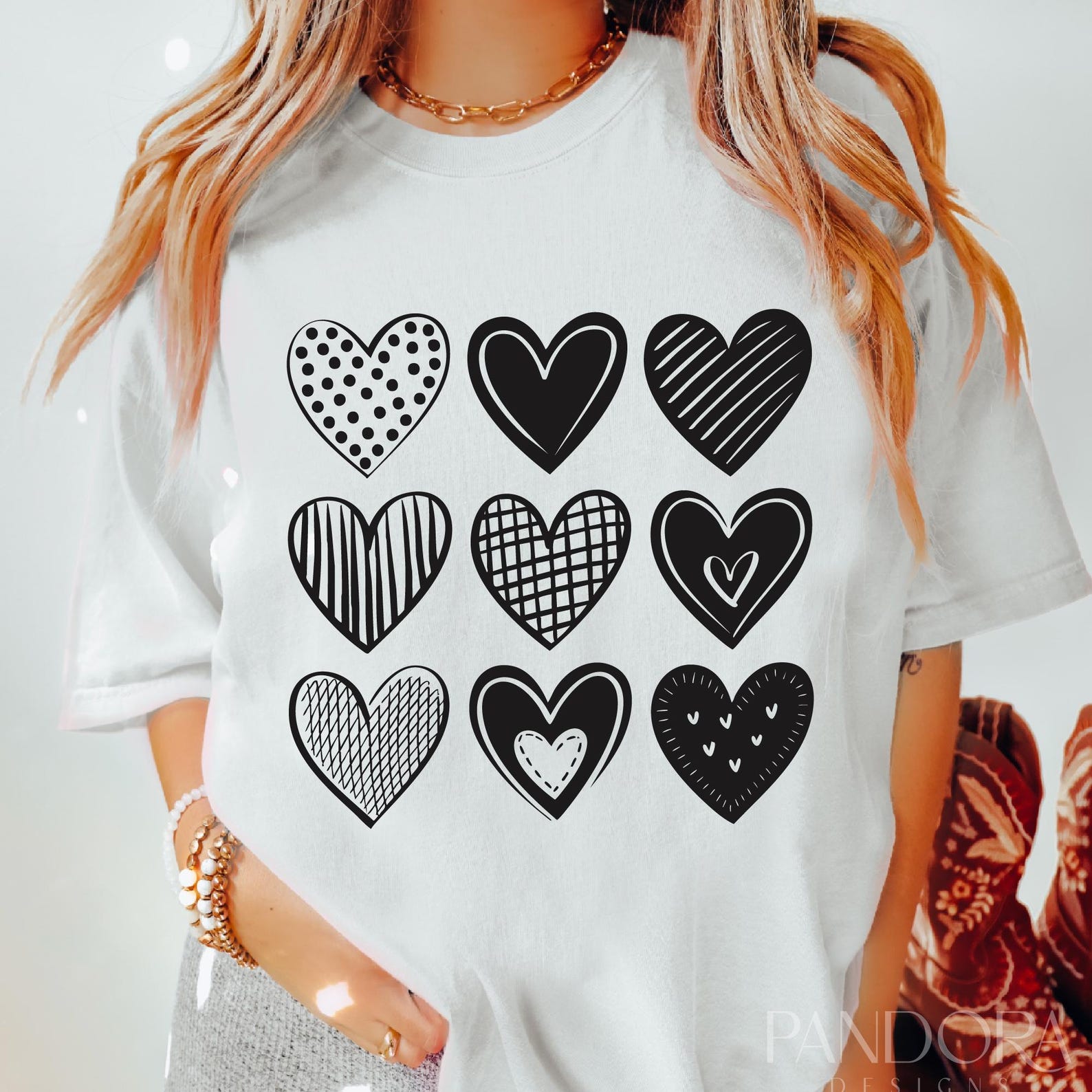 Valentines Day Svg Png, Valentines Day Hearts Svg, Heart Sublimation ...