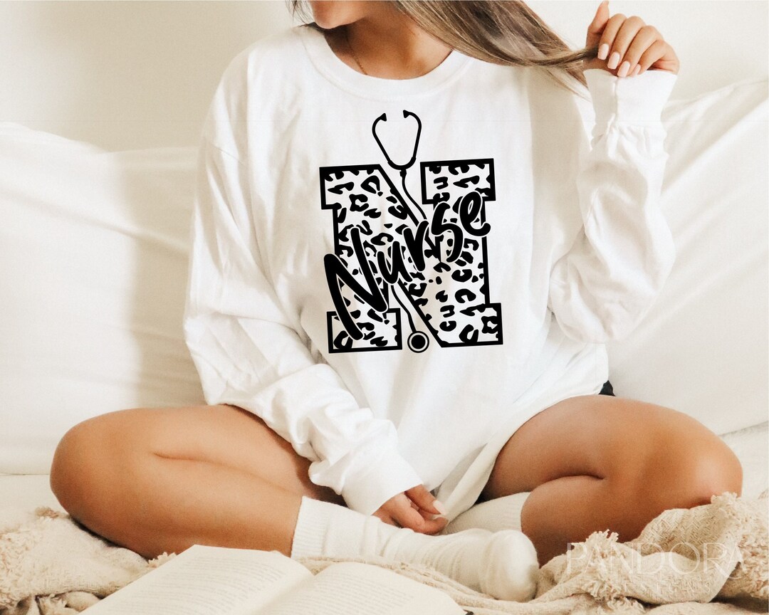 Nurse Svg Png, Leopard, Cheetah Print, Shirt Design, Craft Machine ...