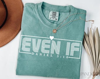 Even If Daniel 3:18 Svg Png, Daniel 3 18 Bible Verse Svg, Faith Over Fear Svg, Christian Svg, Religious Quote Svg, Spiritual Svg, God Svg