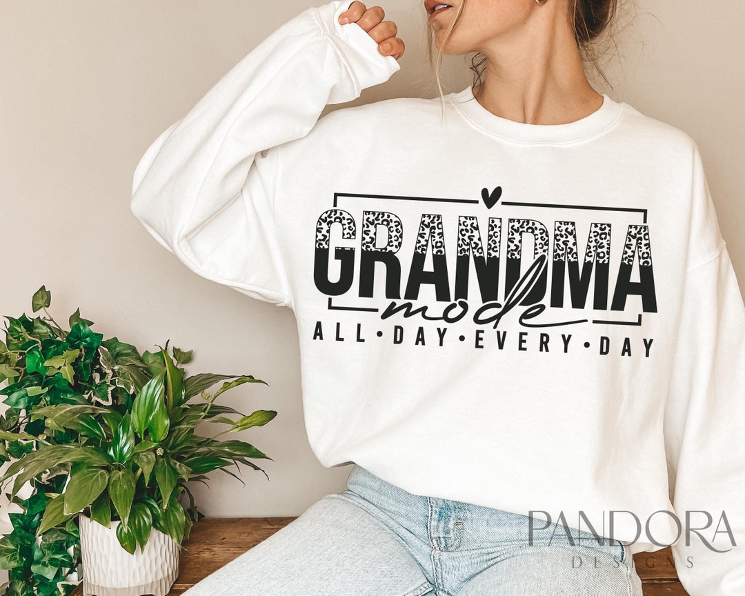 Grandma Mode Svg Png, Grandm Svg, Grandma Life Svg, Nana Svg, Grandma ...