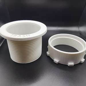 Boat Cupholder Trash Chute v2