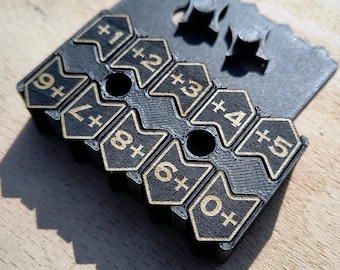 MTG 木製マナカウンター (30) 収納ボックス付き - 全マナカラーの