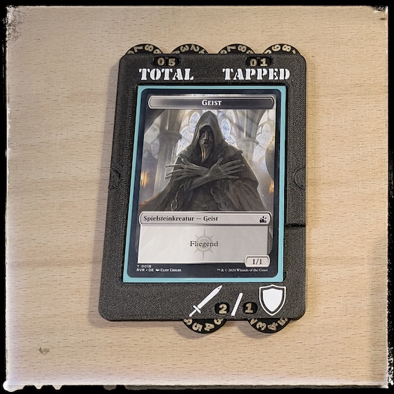 MTG Token Buddy Compatible With Magic (MTG) and Other Tcgs || 3D