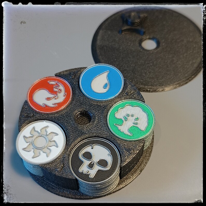 Magic the Gathering MTG Mana Counter / Tokens / Tokens Etsy