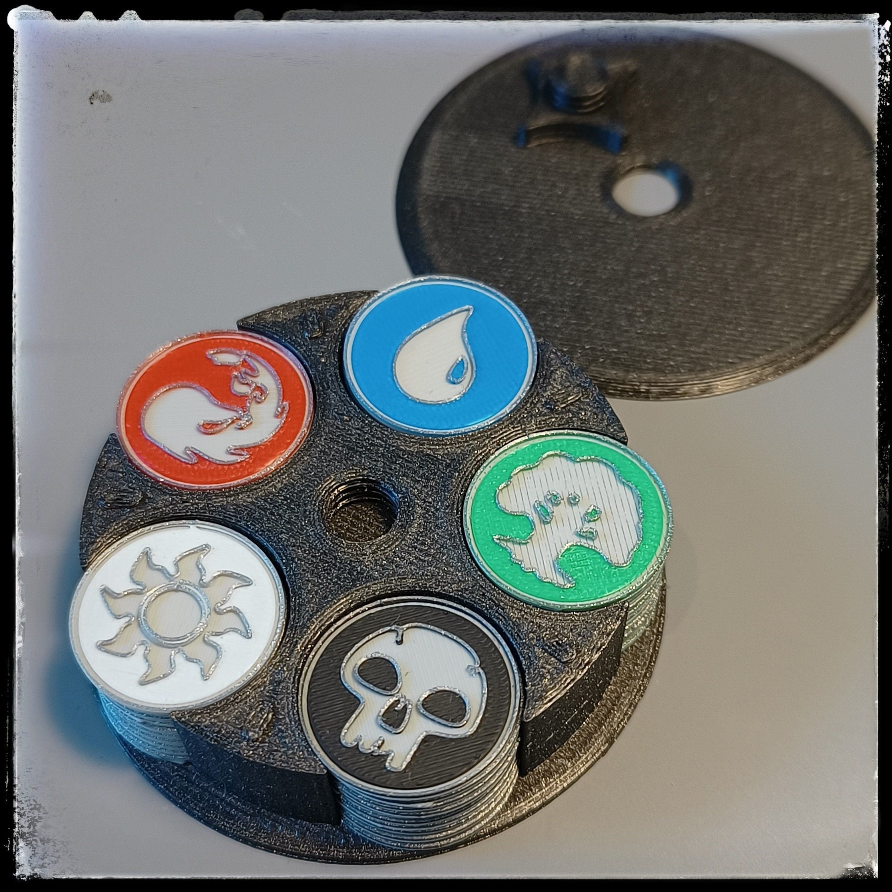 Magic the Gathering mtg Mana Counter / Token / Marker With Etsy
