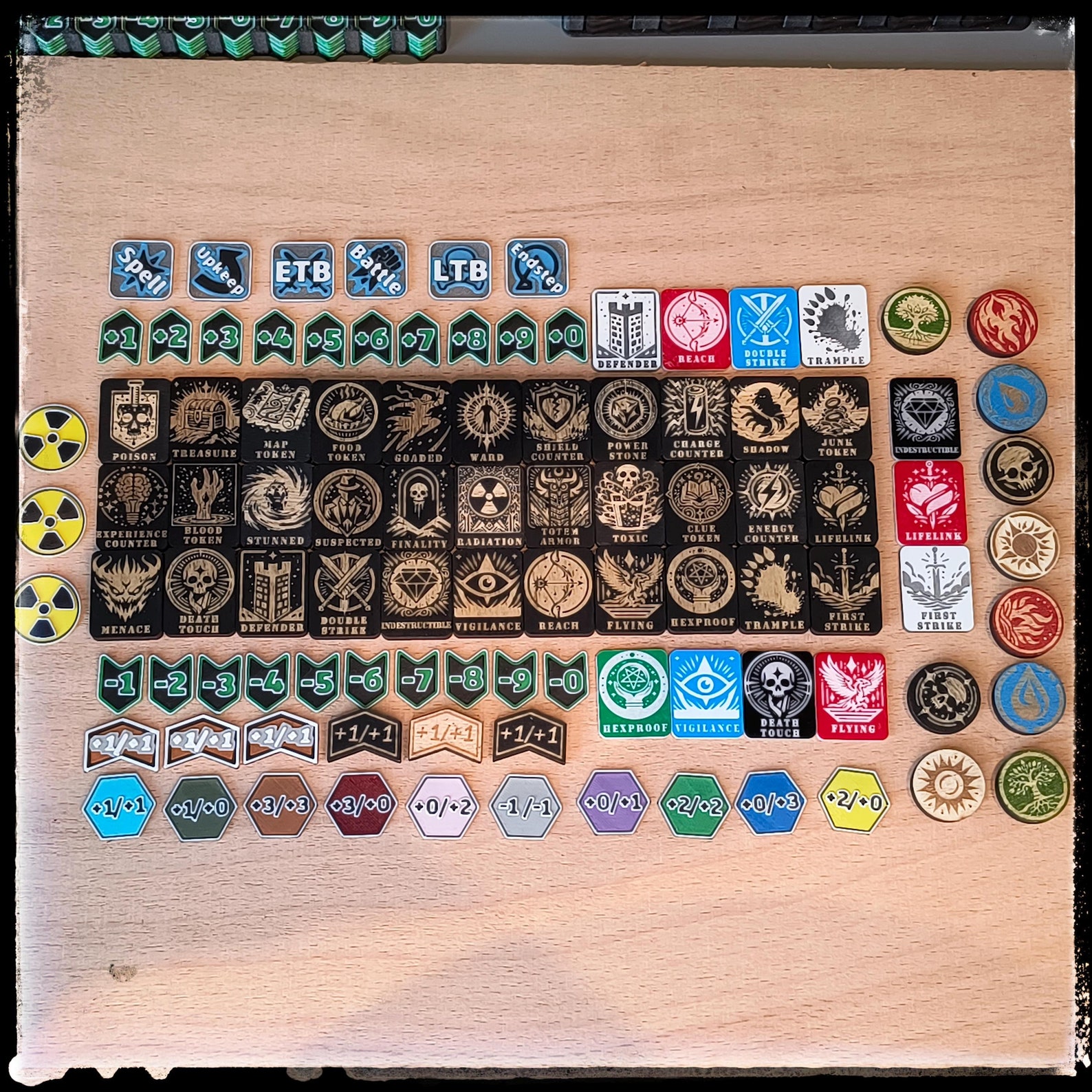 Single Counters Ability / Buffer / +1+1 Counter for Magic (MTG) || 3D ...